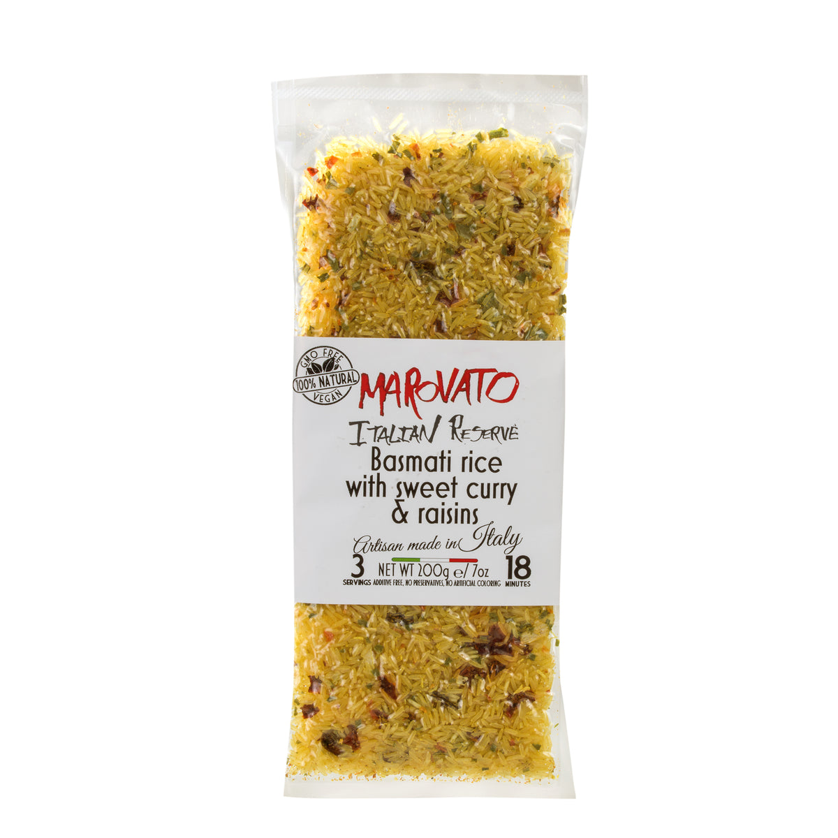 Basmati Rice with Sweet Curry & Raisins – Marovato Italian Imports
