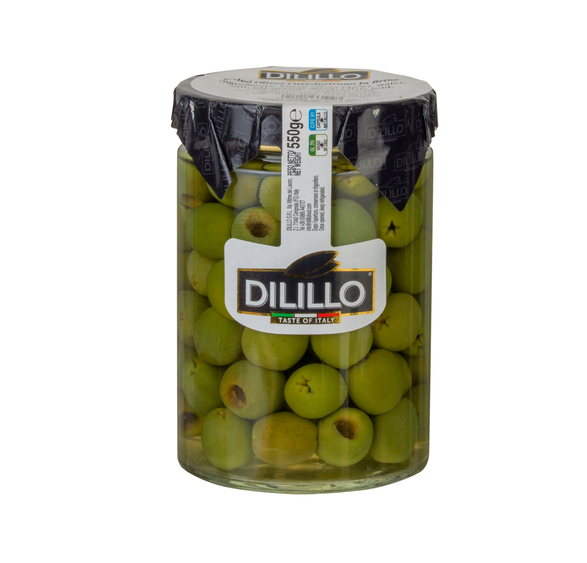 Pitted Castelvetrano Olives in Brine Marovato Italian Imports
