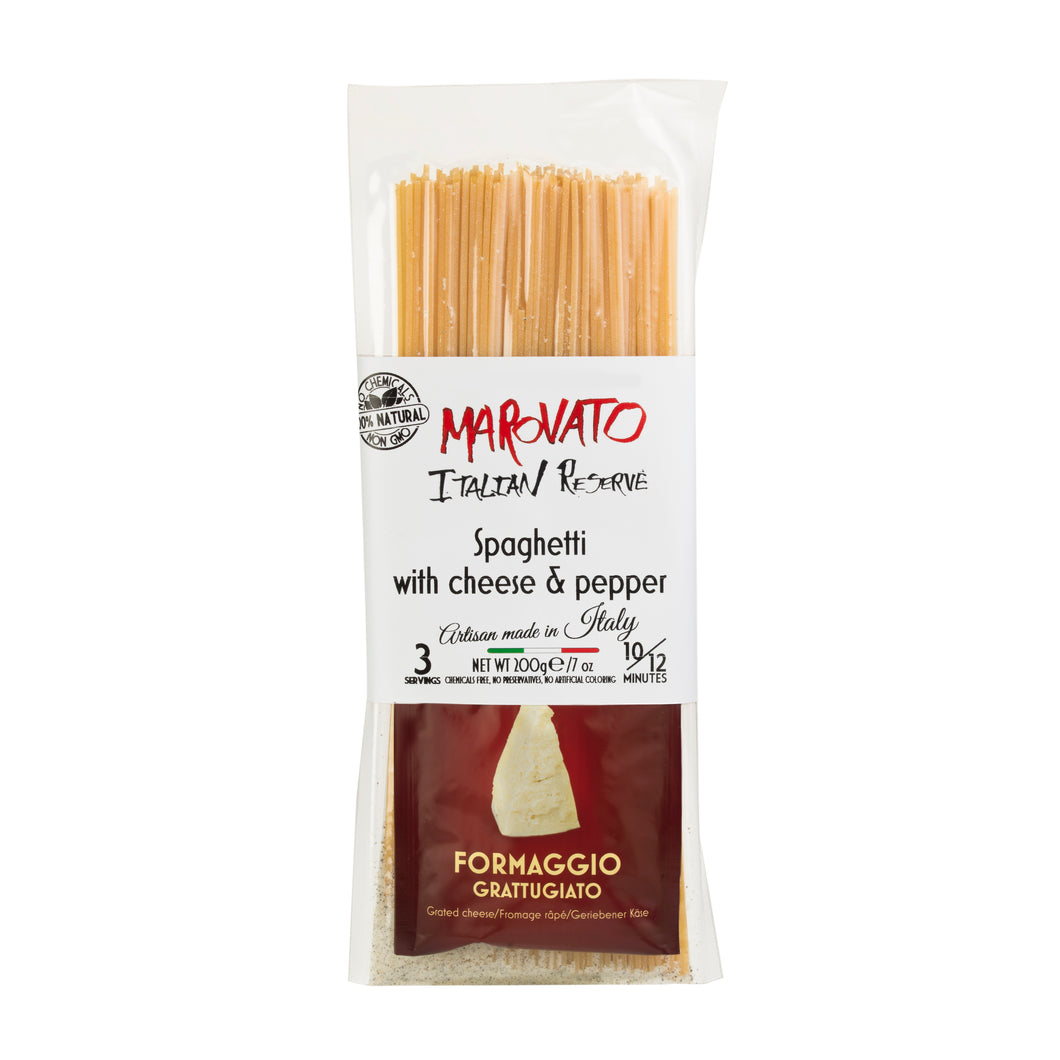 Spaghetti w/ Cheese & Pepper 