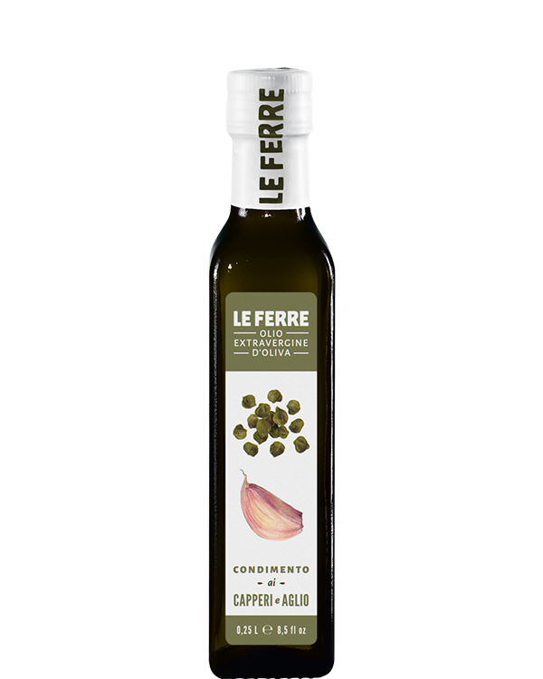 Caper & Garlic infused Extra Virgin Olive Oil